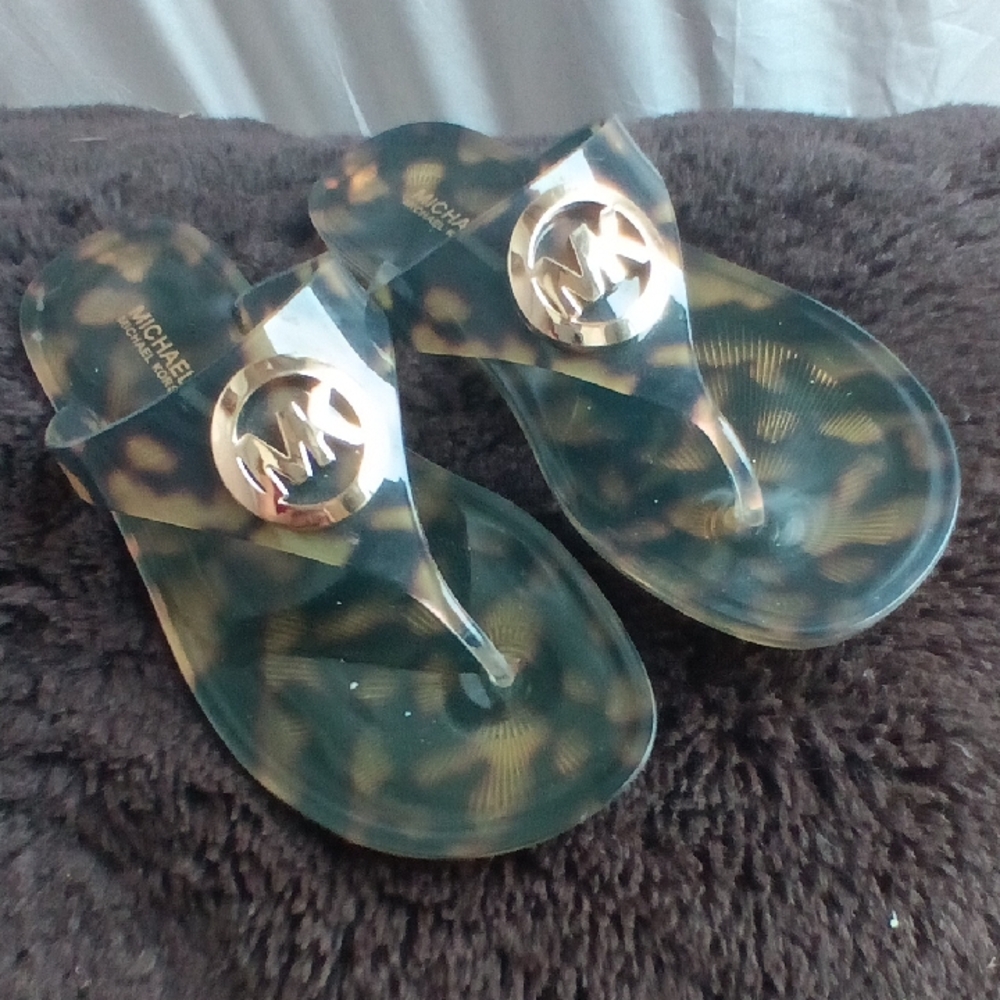 Michael Kors Tortoise Shell Sandals